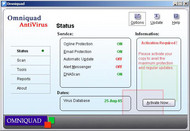 Omniquad AntiVirus screenshot